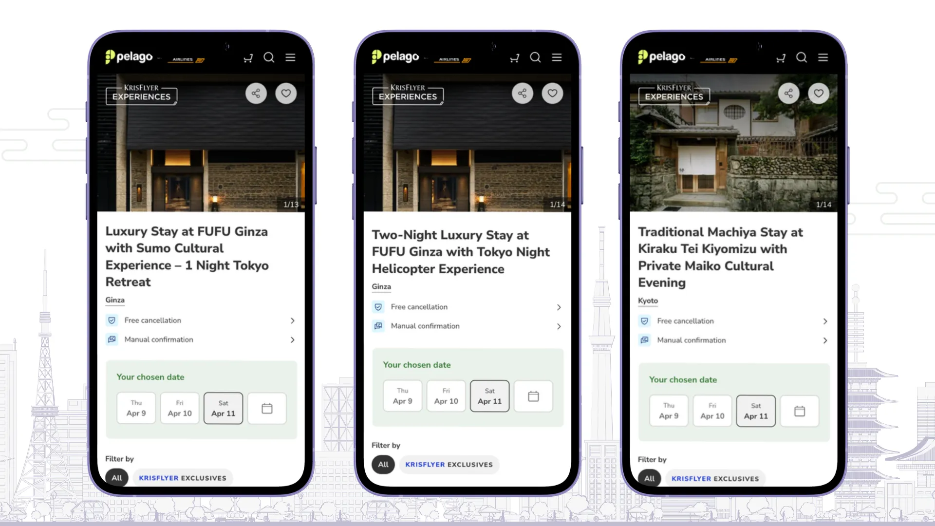 【プレスリリース】JapanTicket ・ KrisFlyer ・ Pelago連携で、インバウンド富裕層向け「日本体験パッケージ」を提供開始